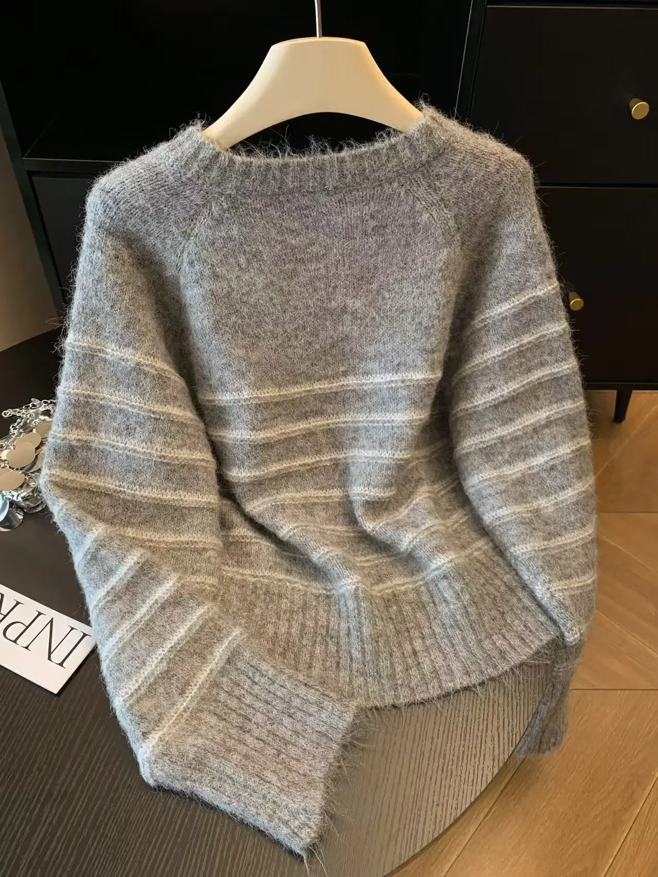 Herbst Winter Damen Gestreifte – Shirts Bewertung und Preis